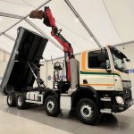 DAF CF 400 8×4 Day Cab Steel Tipper Grab - thumbnail