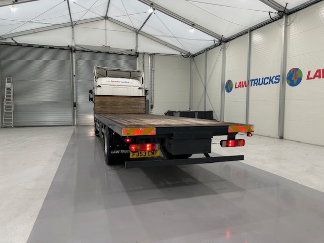 Scania P94 230 4×2 Sleeper Cab Flatbed