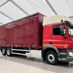 DAF CF 290 6×2 Rear Lift Sleeper Cab Curtainsider - thumbnail