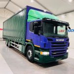 Scania P280 10 Tyre Rear Lift Curtainsider - thumbnail