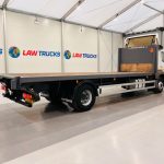 Mercedes Axor 1824 Sleeper Cab Flatbed - thumbnail