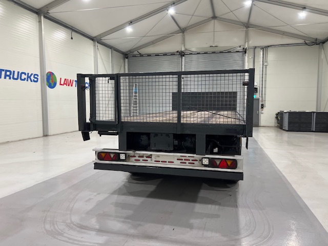 Montracon Tri Axle Flatbed Drawbar Trailer