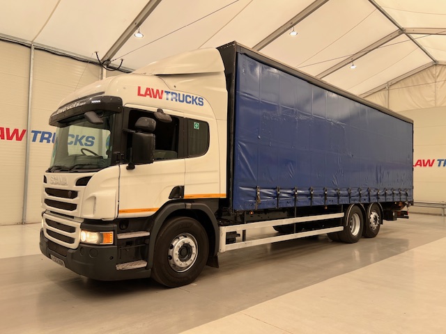 Scania P280 6×2 Highline Rear Lift Curtainsider