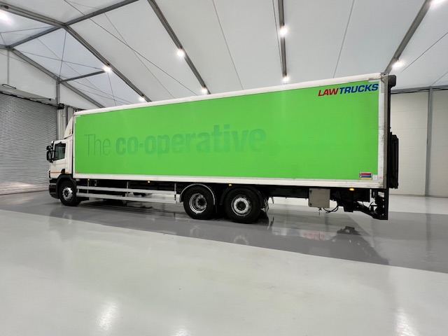 Scania P280 6×2 Rear Lift Day Cab Fridge