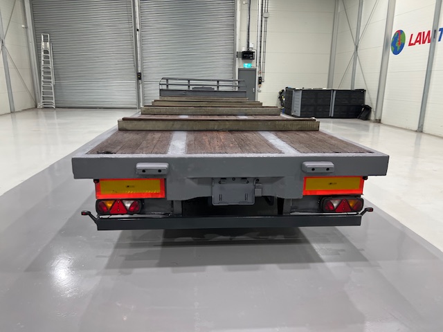 SDC Tri Axle Flatbed Drawbar Trailer