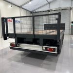 Montracon Tri Axle Flatbed Drawbar Trailer - thumbnail