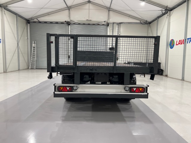 Montracon Tri Axle Flatbed Drawbar Trailer
