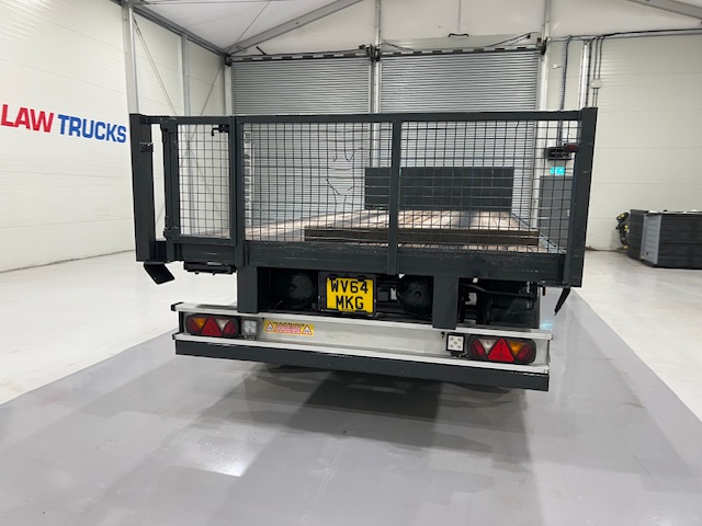 Montracon Tri Axle Flatbed Drawbar Trailer