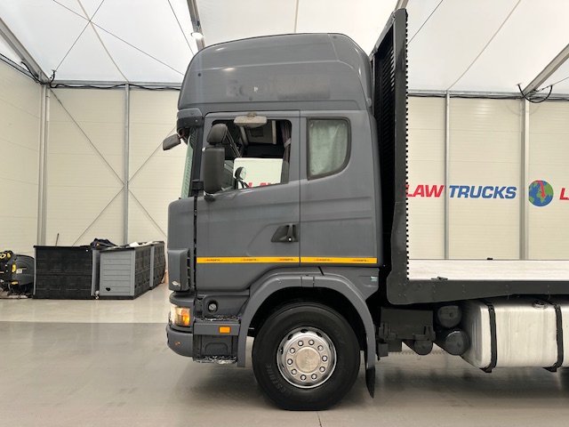 Scania 124 470 6×2 10 Tyre Sleeper Cab Flatbed