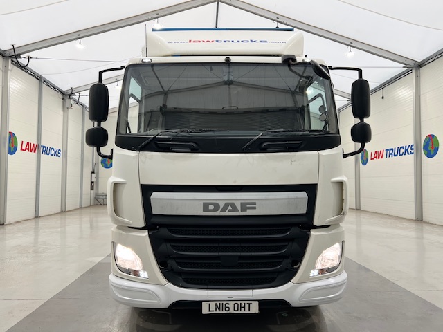 DAF CF 290 6×2 Rear Steer Fridge Box