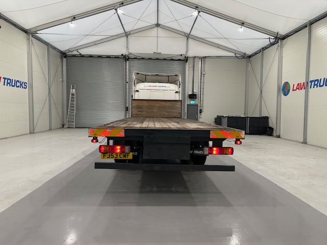 Scania P94 230 4×2 Sleeper Cab Flatbed