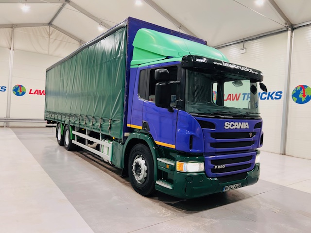 Scania P280 10 Tyre Rear Lift Curtainsider