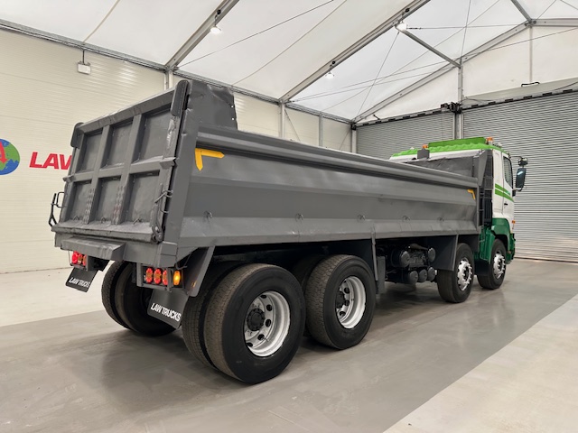 Hino 3241 700 8×4 Sleeper Cab Steel Tipper