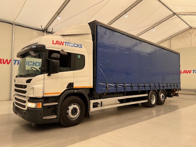 Scania P280 6×2 Highline Rear Lift Curtainsider