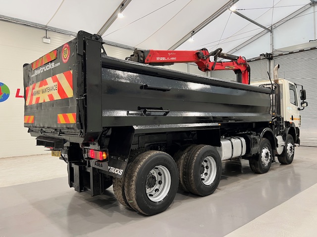 DAF CF85 410 8×4 Day Cab Steel Tipper Grab