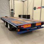 Adwell Tandem Axle Flatbed Drawbar Trailer - thumbnail