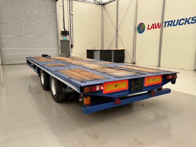 Adwell Tandem Axle Flatbed Drawbar Trailer