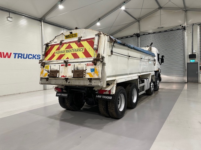 Scania P400 8×4 Sleeper Cab Tipper Manual