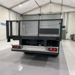 Montracon Tri Axle Flatbed Drawbar Trailer - thumbnail