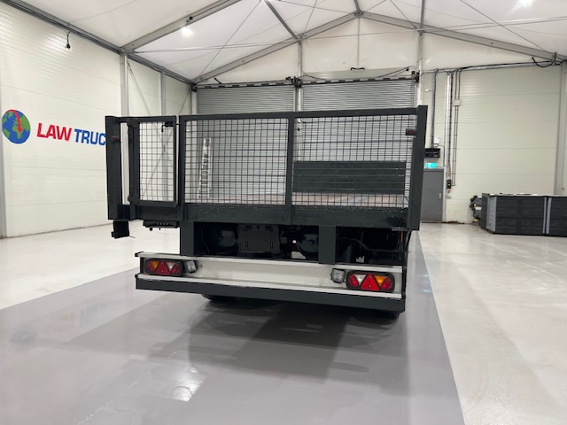 Montracon Tri Axle Flatbed Drawbar Trailer
