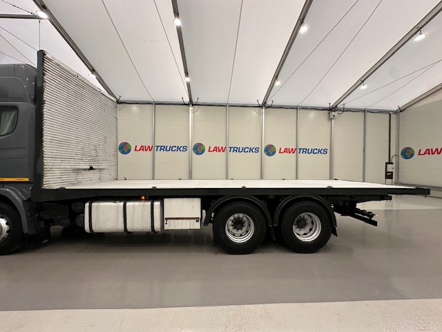 Scania 124 470 6×2 10 Tyre Sleeper Cab Flatbed