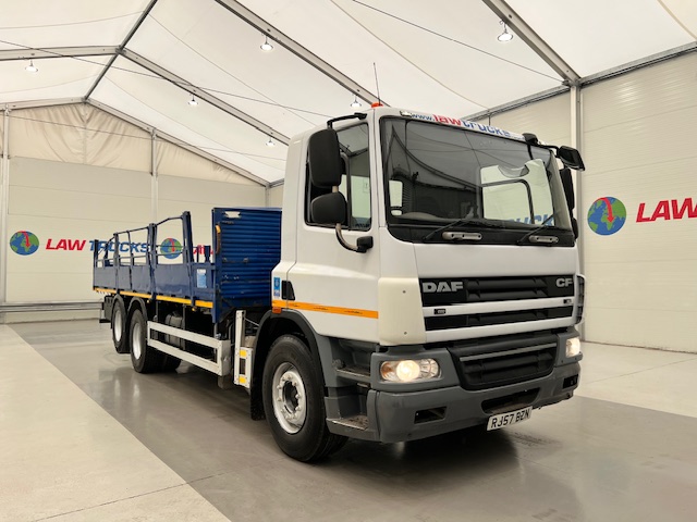 DAF  CF75 310 6×2 Day Cab Dropside Flatbed