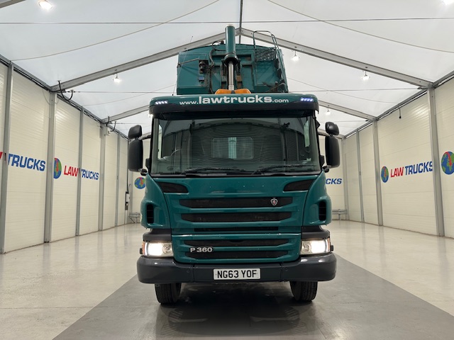Scania P360 8×4 Rest Cab Tipper Manual