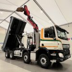 DAF CF 400 8×4 Day Cab Steel Tipper Grab - thumbnail