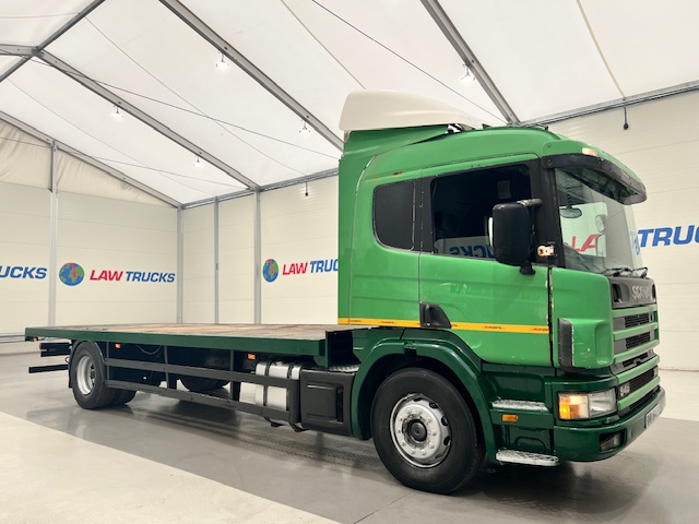 Scania P94 220 4×2 Sleeper Cab Flatbed