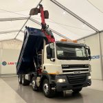DAF CF85 410 8×4 Day Cab Steel Tipper Grab - thumbnail