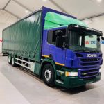Scania P280 10 Tyre Rear Lift Curtainsider - thumbnail