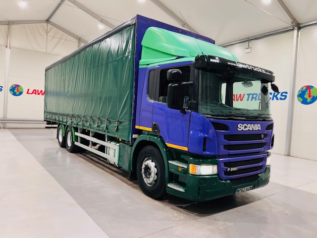Scania P280 10 Tyre Rear Lift Curtainsider