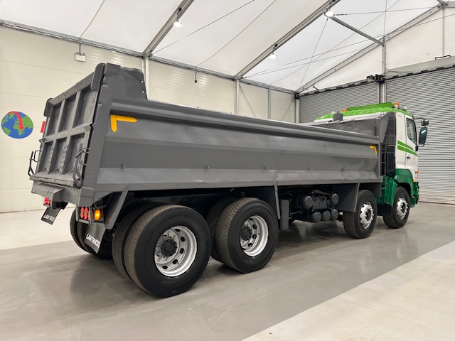 Hino 3241 700 8×4 Sleeper Cab Steel Tipper