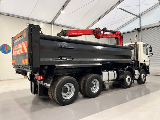 DAF CF85 410 8×4 Day Cab Steel Tipper Grab
