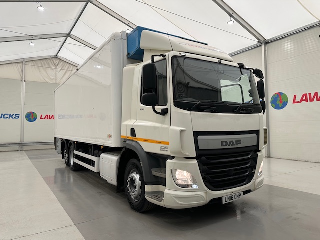 DAF CF 290 6×2 Rear Steer Fridge Box