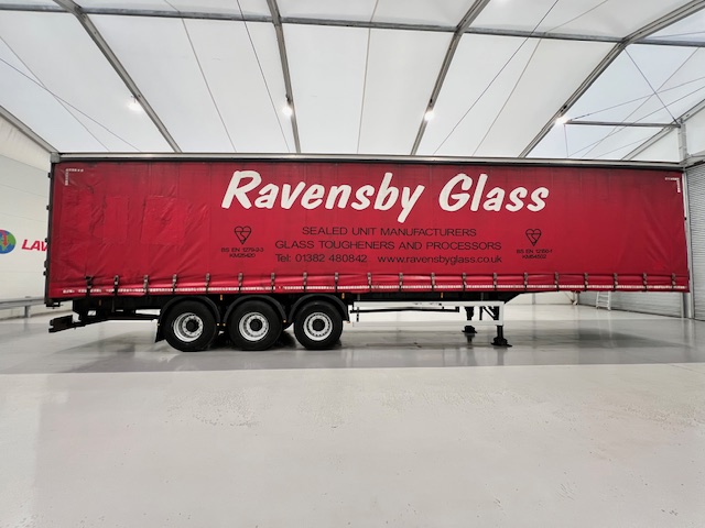 Montracon Tri Axle 4.2m Curtainsider Trailer Moffat Brackets