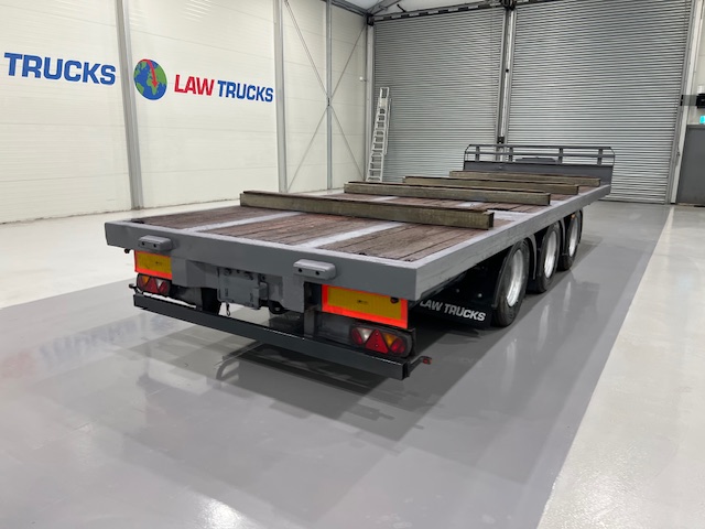 SDC Tri Axle Flatbed Drawbar Trailer