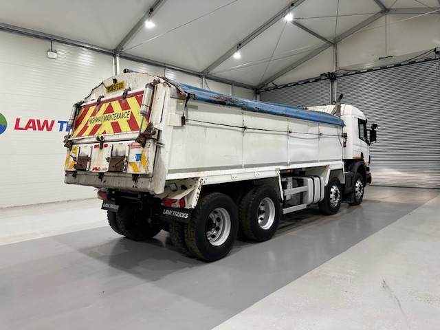Scania P400 8×4 Sleeper Cab Tipper Manual