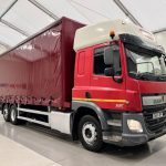 DAF CF 290 6×2 Rear Lift Sleeper Cab Curtainsider - thumbnail