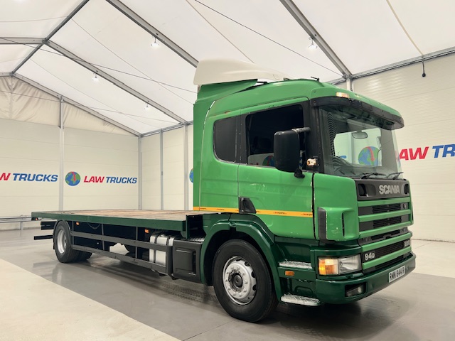 Scania P94 220 4×2 Sleeper Cab Flatbed