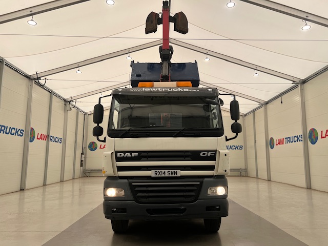 DAF CF85 410 8×4 Day Cab Steel Tipper Grab