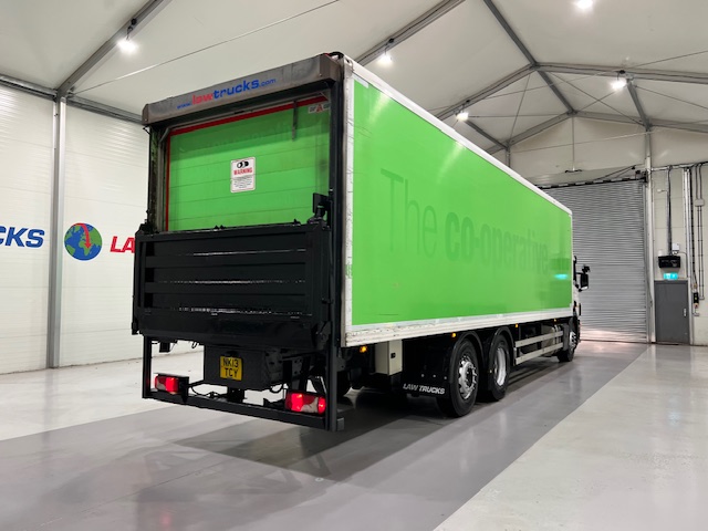 Scania P280 6×2 Rear Lift Day Cab Fridge Box Manual