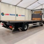 Mercedes Axor 1824 Sleeper Cab Flatbed - thumbnail