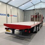 Scania P280 6×2 Rear Lift Flatbed with Crane - thumbnail