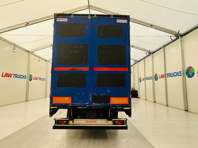 Montracon Tri Axle Curtainsider Trailer