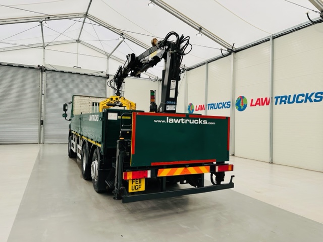 DAF CF75 310 Rear Lift Day Cab Dropside Brick Grab
