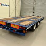 Adwell Tandem Axle Flatbed Drawbar Trailer - thumbnail