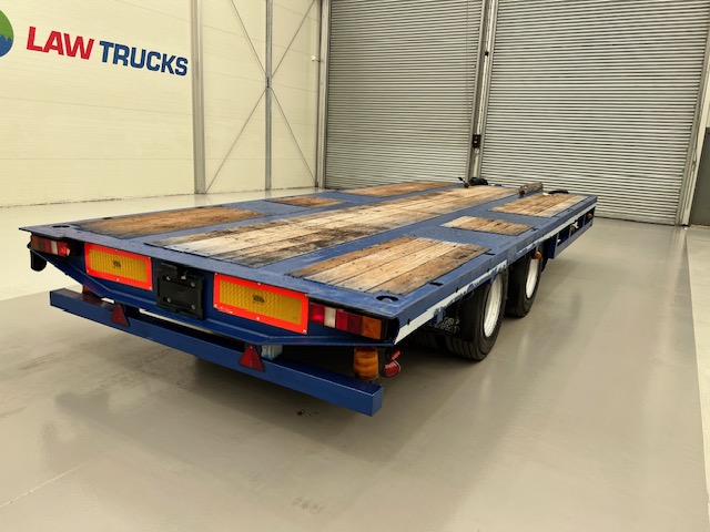 Adwell Tandem Axle Flatbed Drawbar Trailer