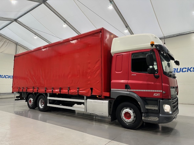 DAF CF 290 6×2 Rear Lift Sleeper Cab Curtainsider