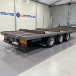 SDC Tri Axle Flatbed Drawbar Trailer - thumbnail